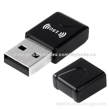 150Mbps Wireless 802.11n USB Network Nano Card Adapter, Simple Configuration and Monitoring